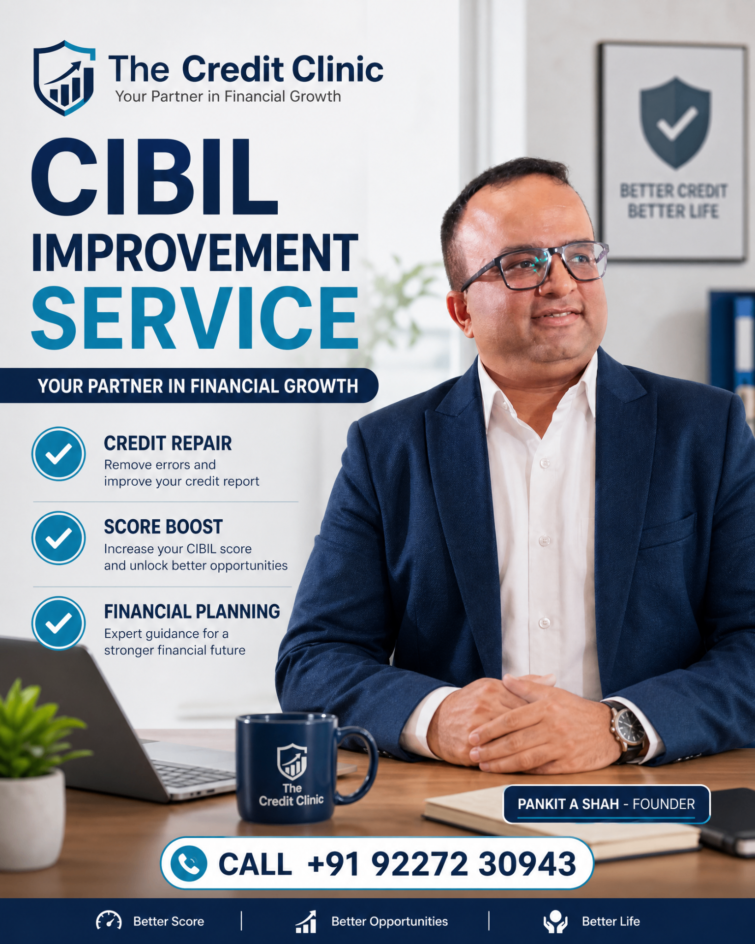 CIBIL Improvement Service — The Credit Clinic